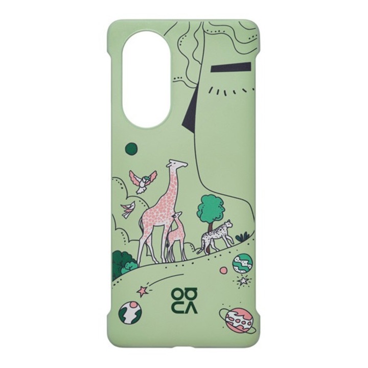 Пластмасов протектор за телефон Huawei (шарен жираф) зелен Huawei Nova 9, Honor 50