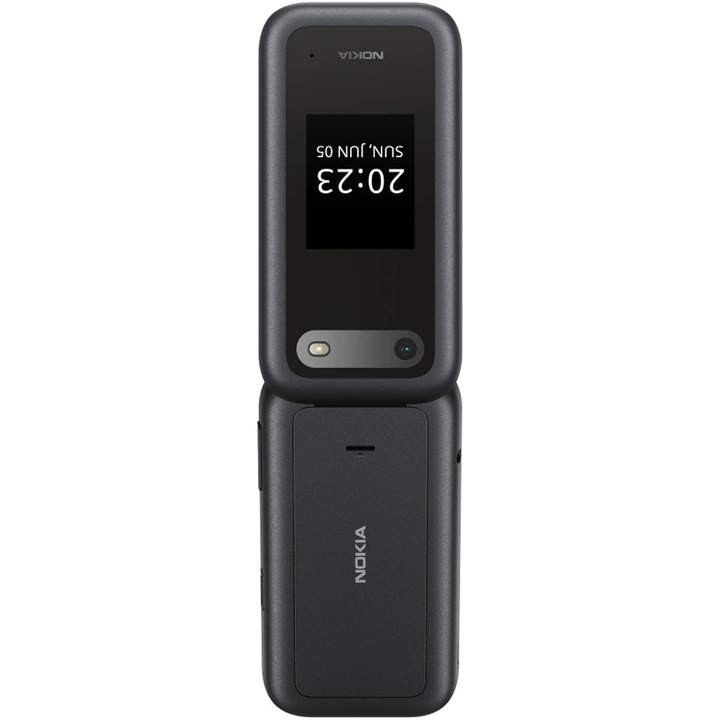 Telefon mobil Nokia 2660 Flip, Dual SIM, 4G, Black