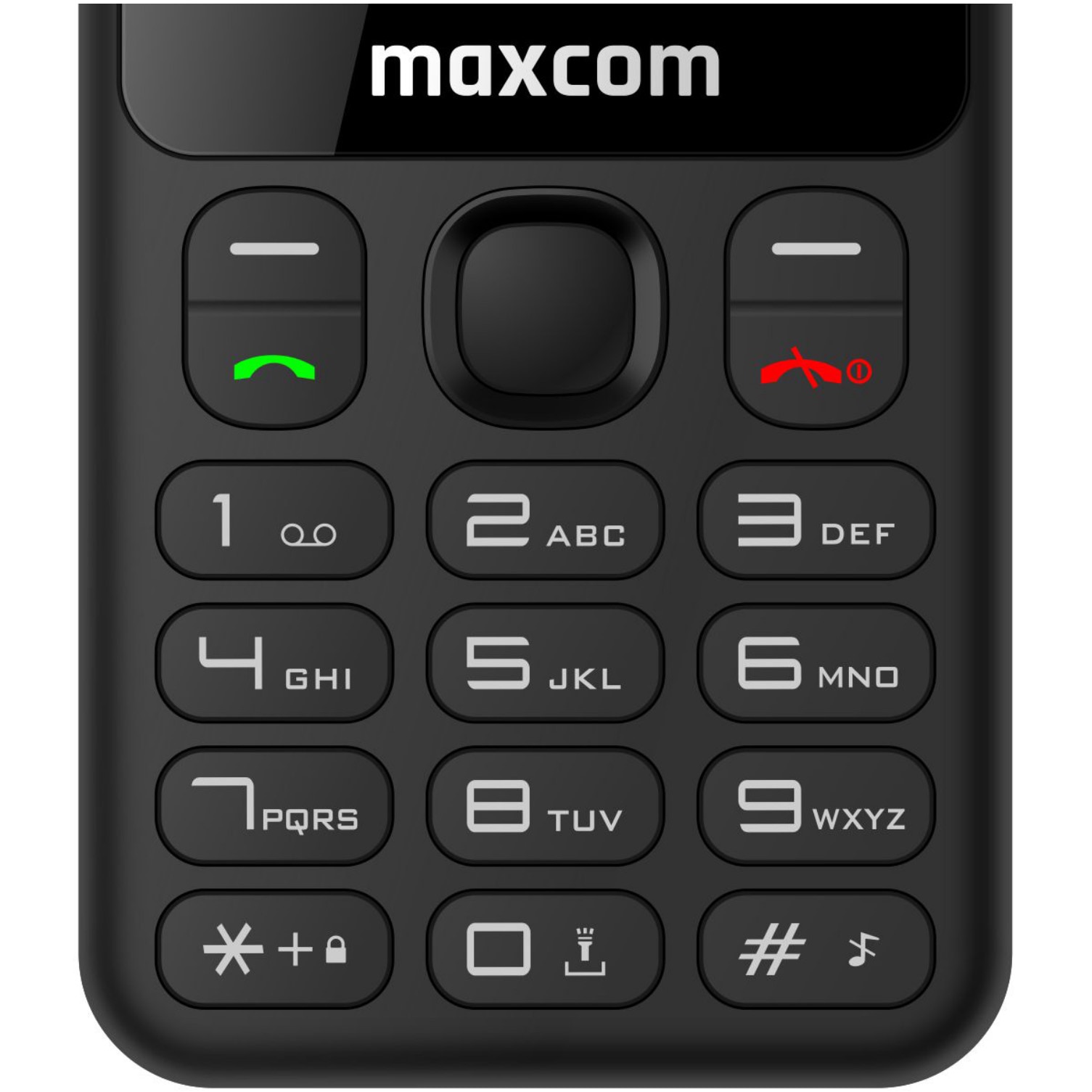 Мобилен телефон Maxcom MM247, Dual SIM, 4G, Черен - eMAG.bg