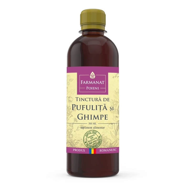 Tinctura de pufulita si ghimpe pentru vezica urinara si prostata, 500 ml