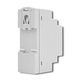 Sursa Alimentare Qoltec pentru sina DIN 30W 24V 1.25A, Montare TS35, Protectii Avansate, Eficienta Ridicata, Tensiune Reglabila 23-25V DC, Utilizare Industriala si Automatizari, Gri