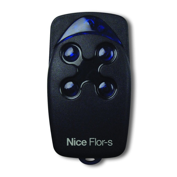 Telecomanda Automatizari Porti fara fir, 4 butoane, Frecventa 433.92 MHz, Control Porti/Bariere/Garaje, Nice Flor-s, FL.O4R--S