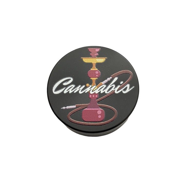 Grinder metalic Gentelo Premium Shisha, diametru 50 mm, format din 3 parti