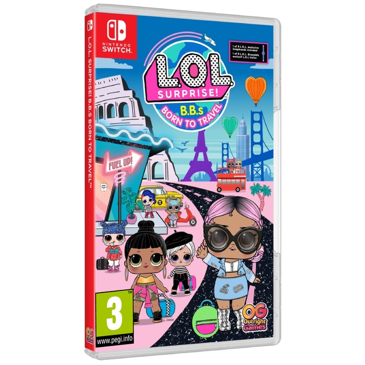 Joc L.o.l. Surprise! B.b.s Born To Travel Pentru Nintendo Switch