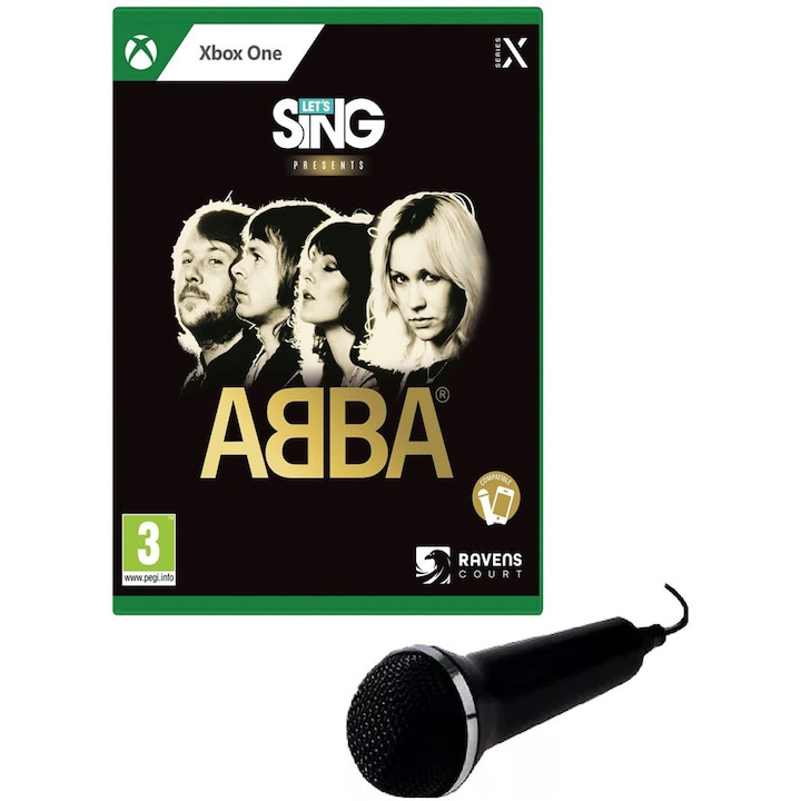 Let's Sing Abba Single Mic Bundle Xbox One és Xbox Series X Játékszoftver