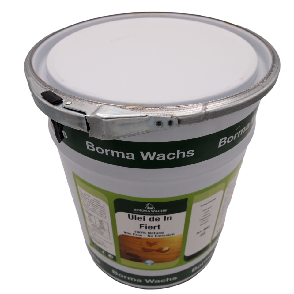 Варено ленено масло за дърво Borma Wachs, Прозрачен, 5 л - eMAG.bg