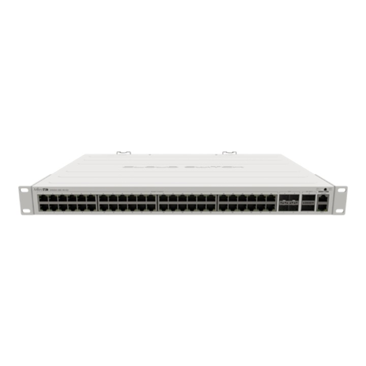 Management Switch, 48 x Gigabit, 4 x 10G SFP+, 2 x 40G QSFP+, Mikrotik CRS354-48G-4S+2Q+RM