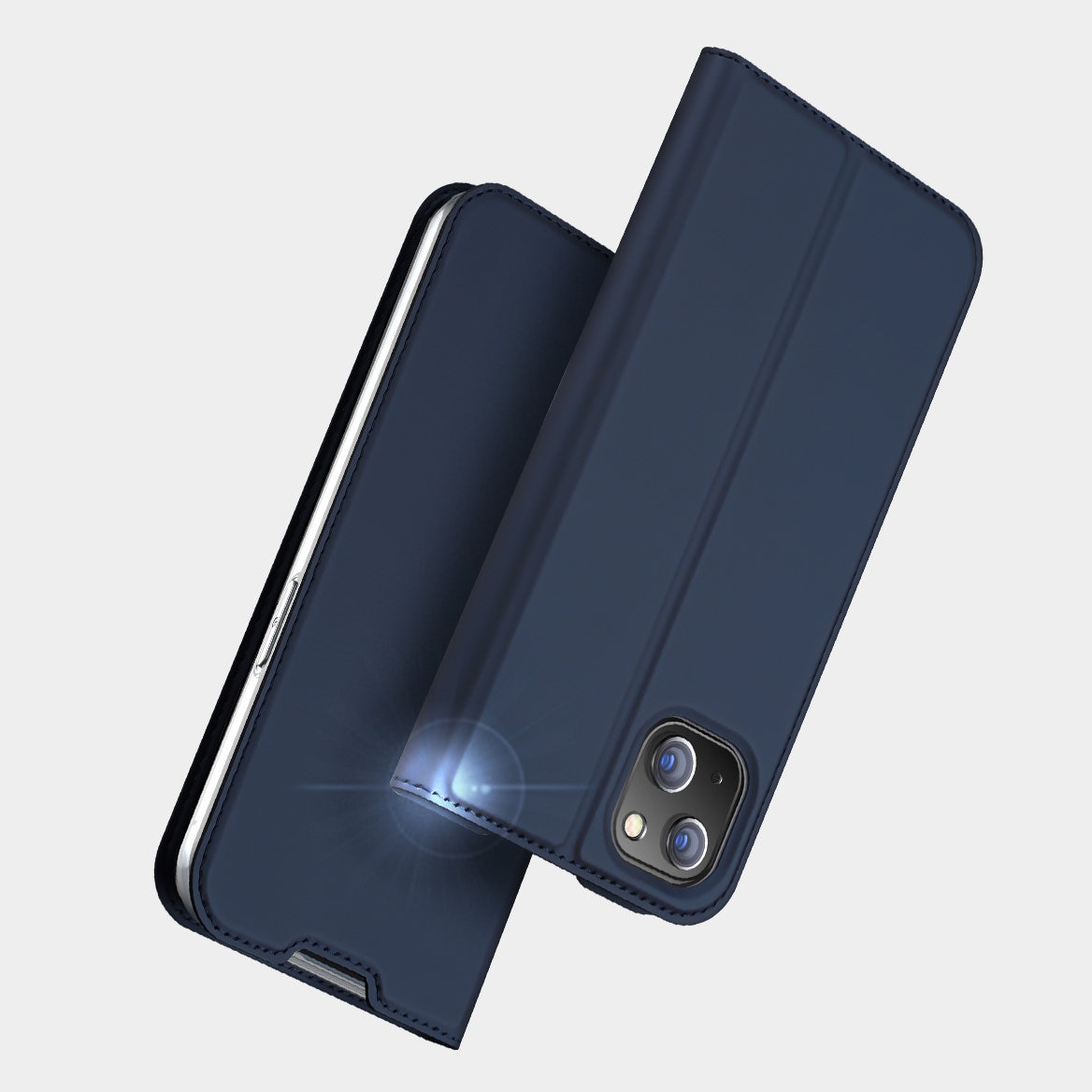 Husa DuxDucis SkinPro compatibila cu iPhone 14 Plus Navy Blue