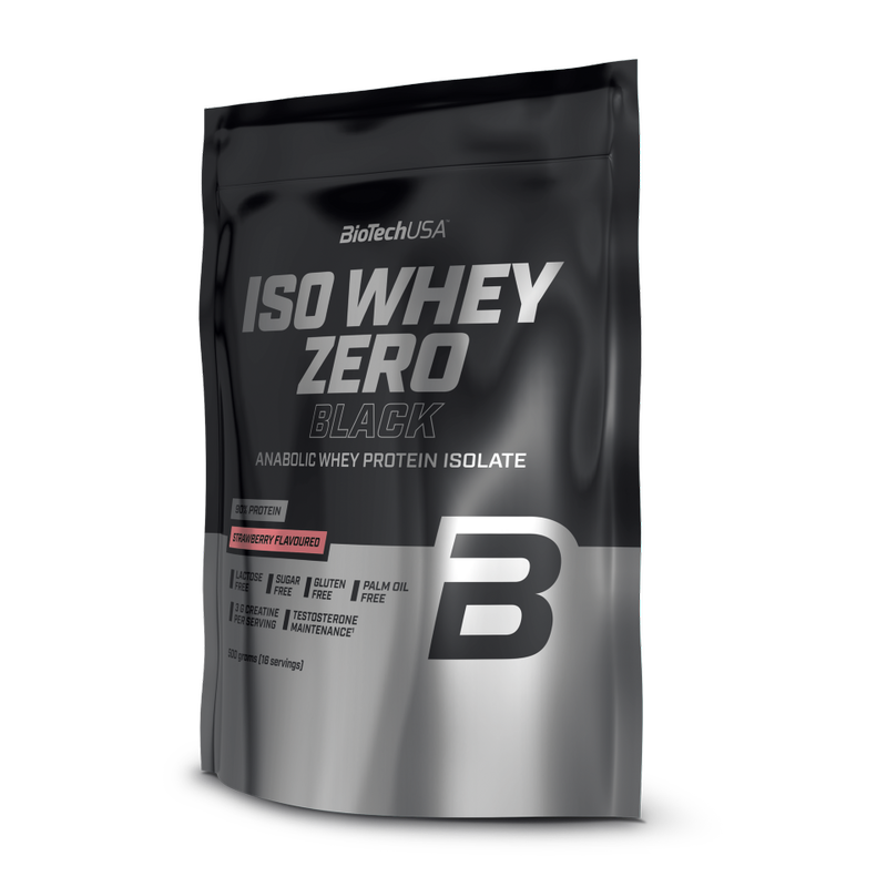 BioTechUSA Iso Whey Zero Black 500g Eper ízű eMAG.hu