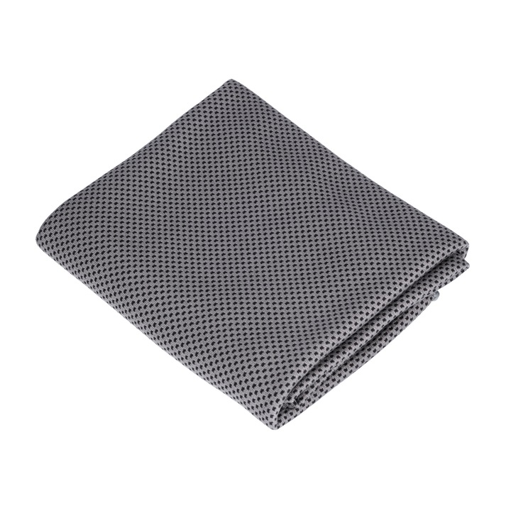 Prosop de racire fitness, Outrest, Poliester, 100x30 cm, Gri