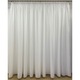 Perdea voal simplu culoare alb Basic Liz Line, cu rejansa 600x245cm - RD036M
