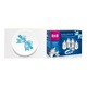 Set biberoane pentru bebelusi, Lovi, Polipropilena, Transparent