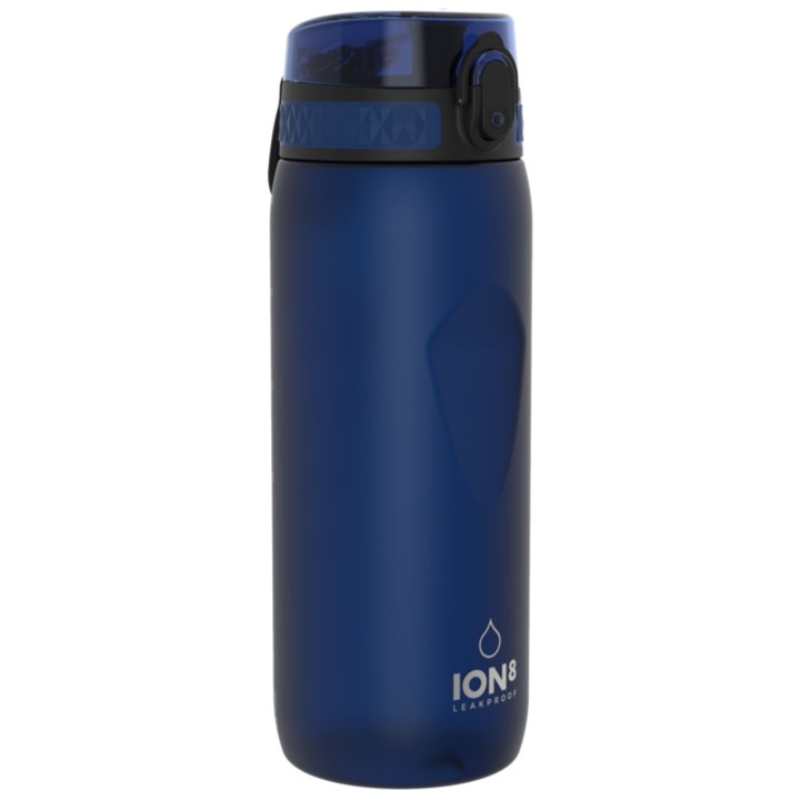 Sticla apa, Ion8, Plastic, 750 ml, Bleumarin