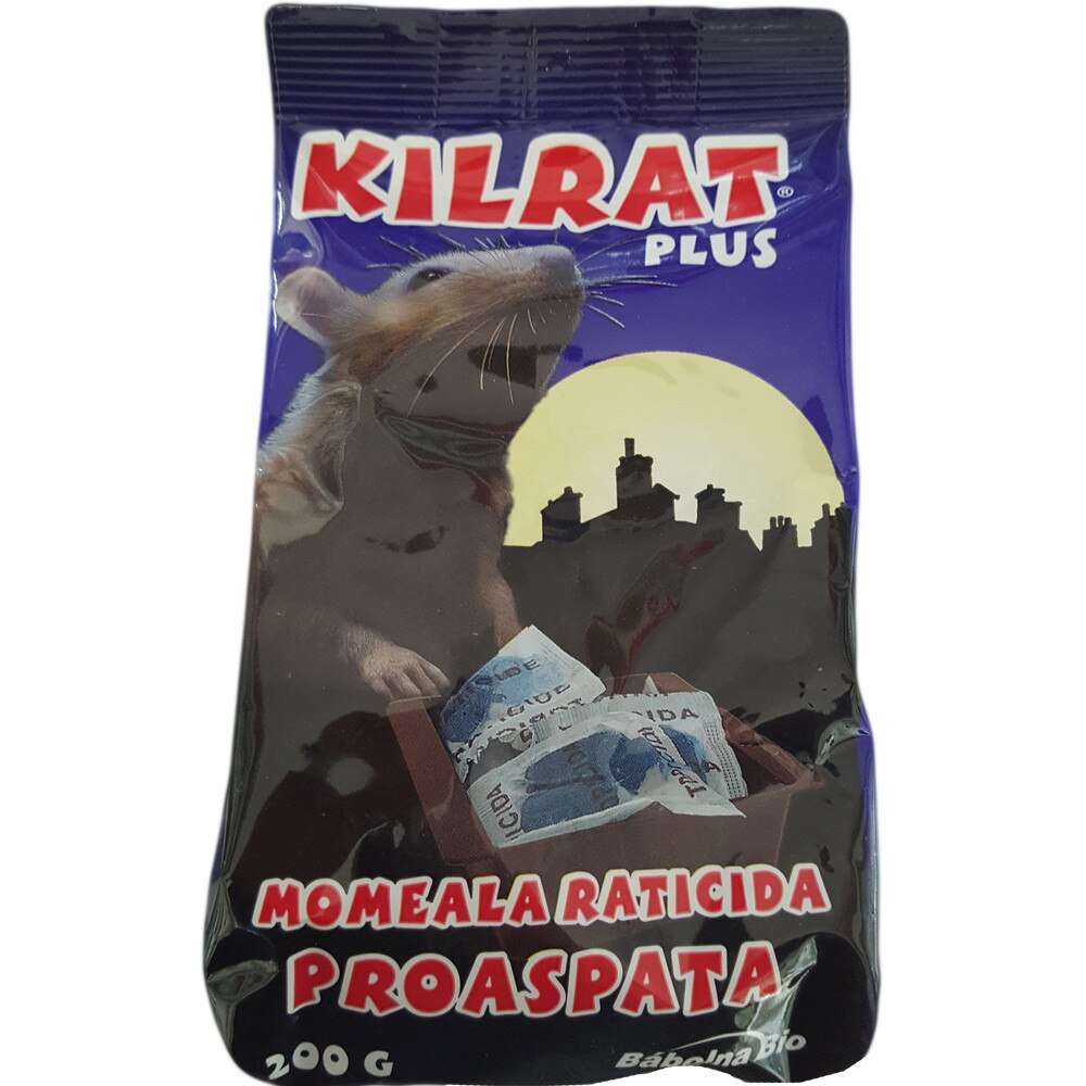 Momeala raticida Kilrat Plus 200g