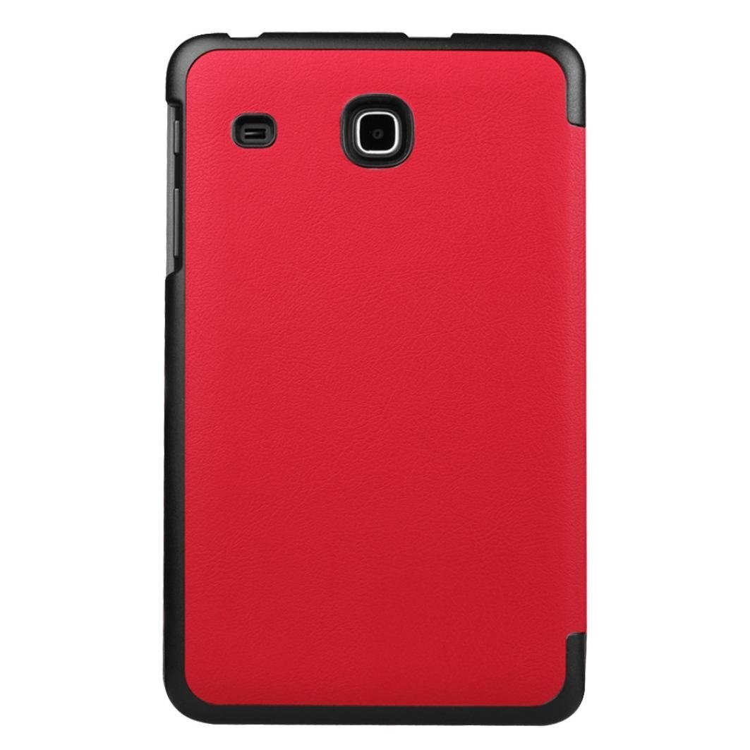 Oriental loyalty Antecedent Husa SLIM RED pentru tableta Samsung Galaxy Tab E T560/T561/T563/T565,  inchidere magnetica, pozitie stand, subtire - eMAG.ro