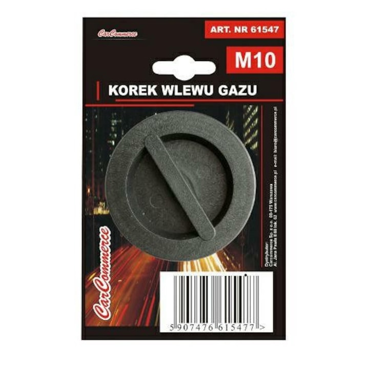 Carcommerce, LPG tanksapka, fekete