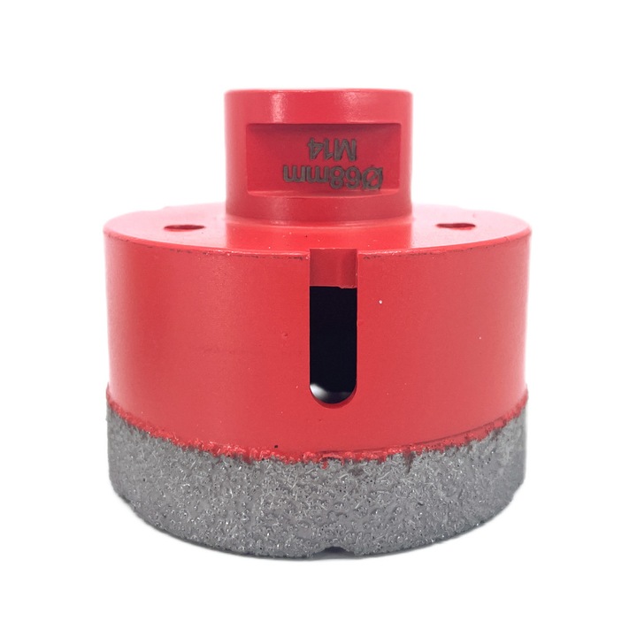 Carota diamantata de 68mm pentru gresie portelanata si piatra, Profesional Standard - DXDY.REDrill.68