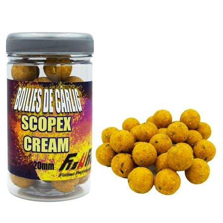 Bouillettes Rapid Boilies 950 G – Arôme Scopex + Crème, 20 Mm, Super Attractives Pour La Carpe !
