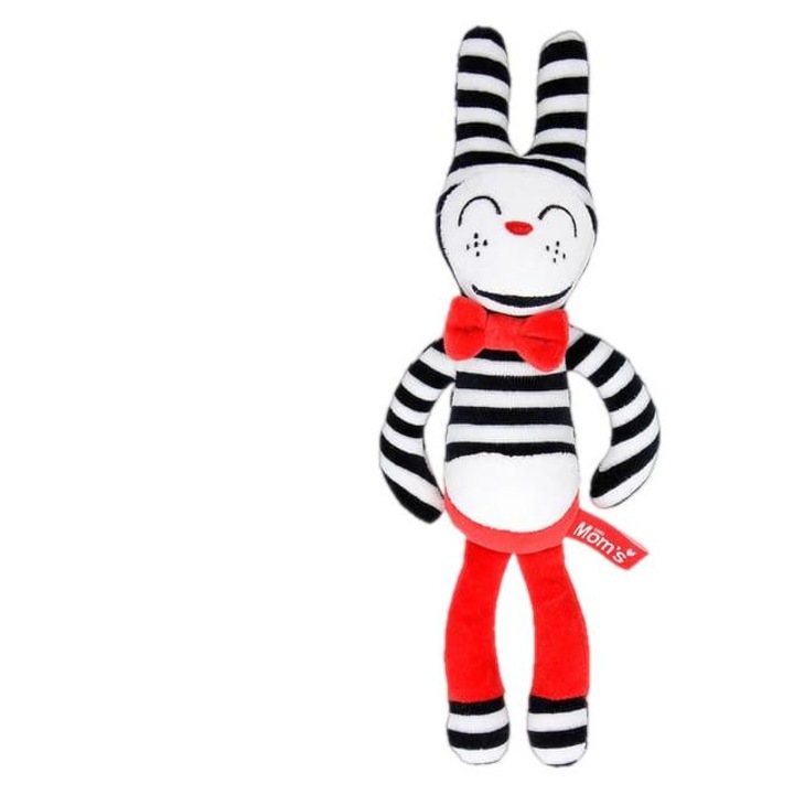 Играчка за грижа за мама, Памук, 12x33 см, 0 месеца+, Многоцветна