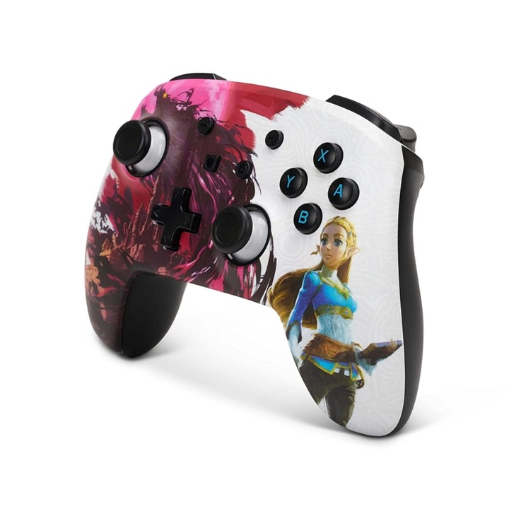 Controller PowerA Enhanced Wireless pentru Nintendo Switch/Lite/OLED Blood Moon Zelda