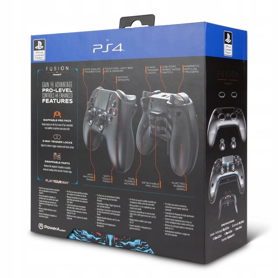 powera playstation 4 fusion pro