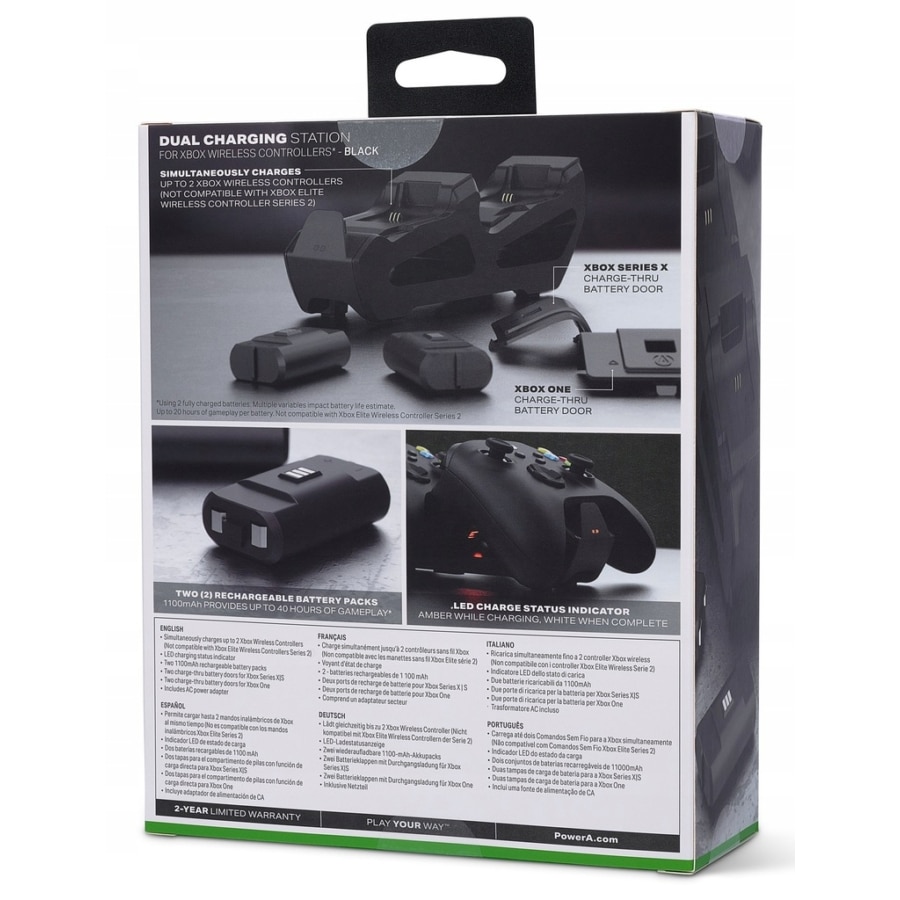 PowerA Xbox Series X|S станция за зареждане, Xbox One Dual Charging ...