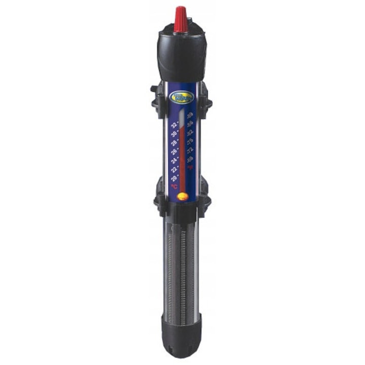 Нагревател за аквариум, Aqua Nova, Електронен, 50л, 50W, Черен