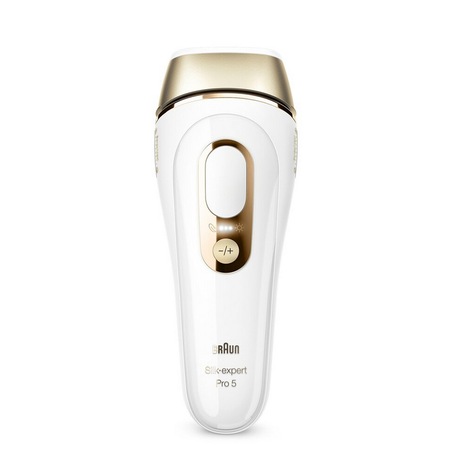 Epilator IPL Braun, laser, Silk-expert Pro 5 IPL PL5243, Alb/Auriu