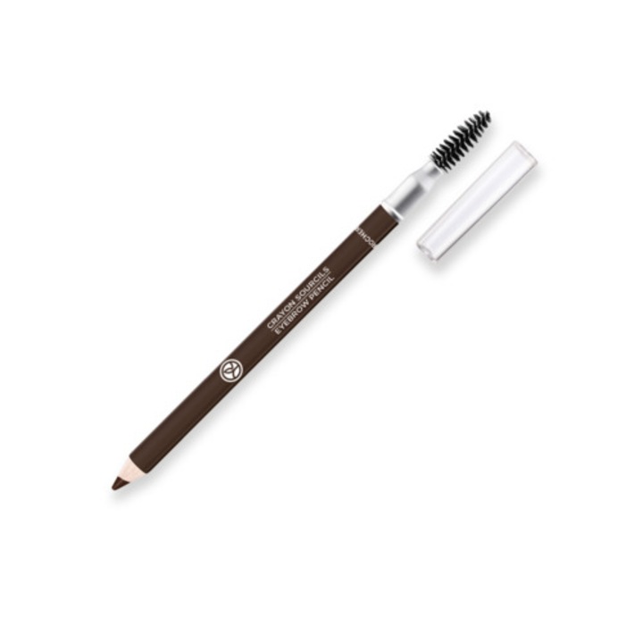 Creion pentru sprancene Brun intens, Yves Rocher, 1 g
