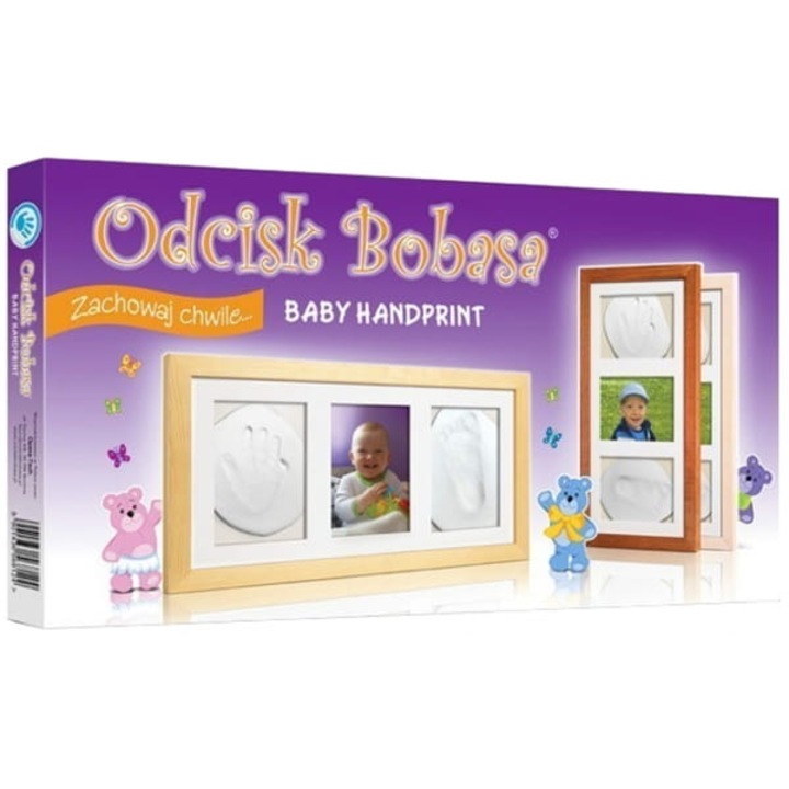 Комплект за бебешки отпечатъци Odcisk Bobasa, Бял