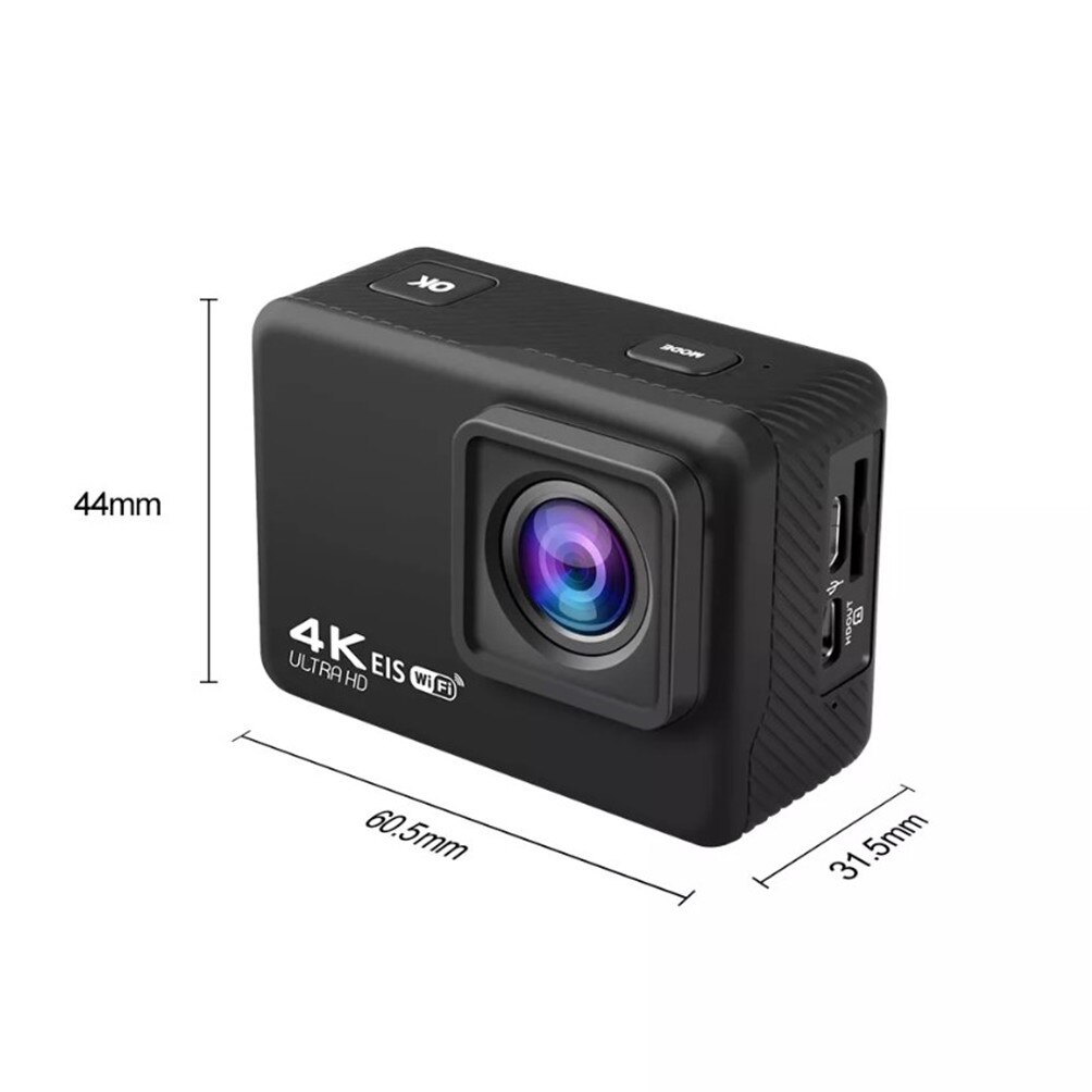 Camera sport, 1tech, 4K, 60FPS, 170 de grade, Wi-Fi, HDMI, Accesorii ...