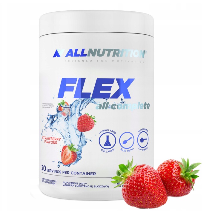ALLNUTRITION Flex All-Complete izületvédő formula 400g Eper ízű