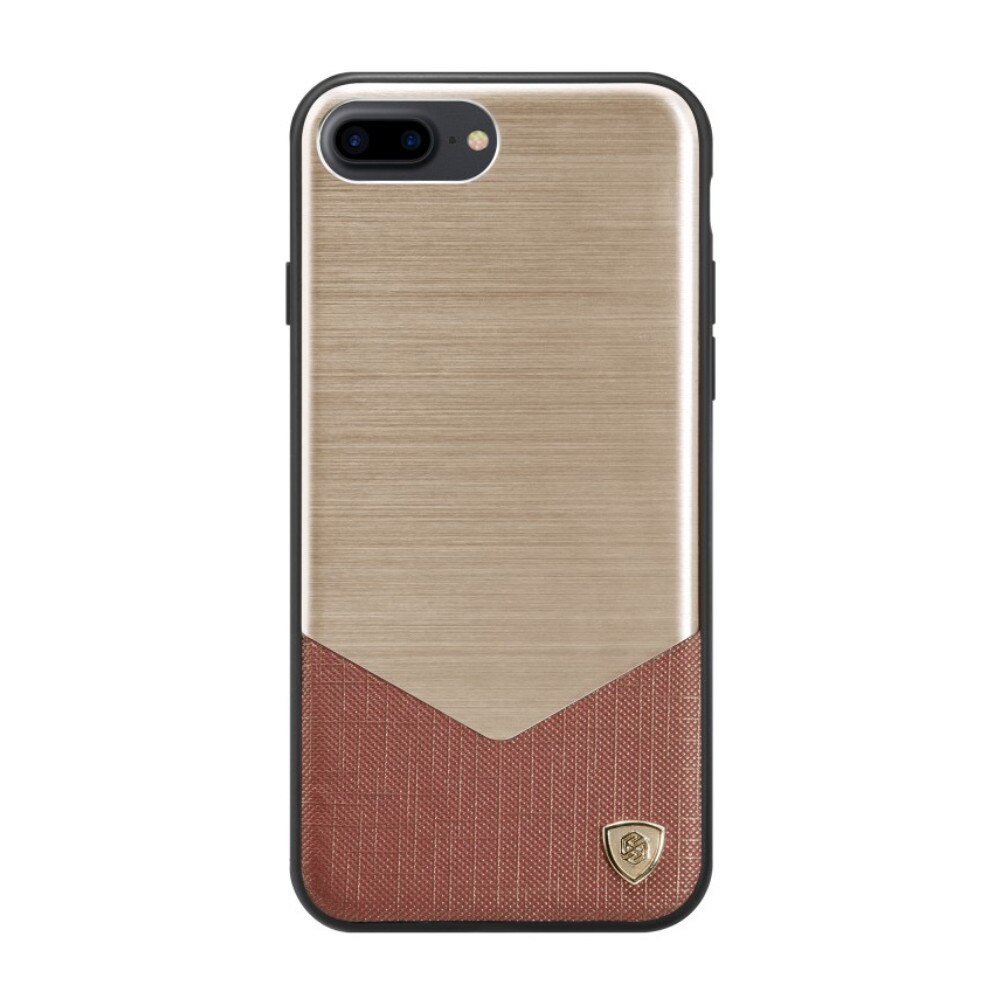 Husa spate Nillkin Lensen pentru iPhone 7 Plus, auriu
