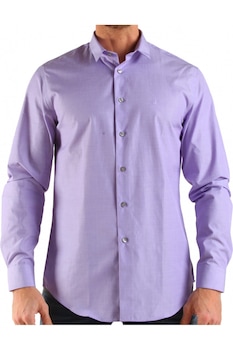 Camasa maneca lunga Calvin Klein barbati, violet, slim fit, Violet Camasa maneca lunga Calvin Klein barbati, violet, slim fit, Violet