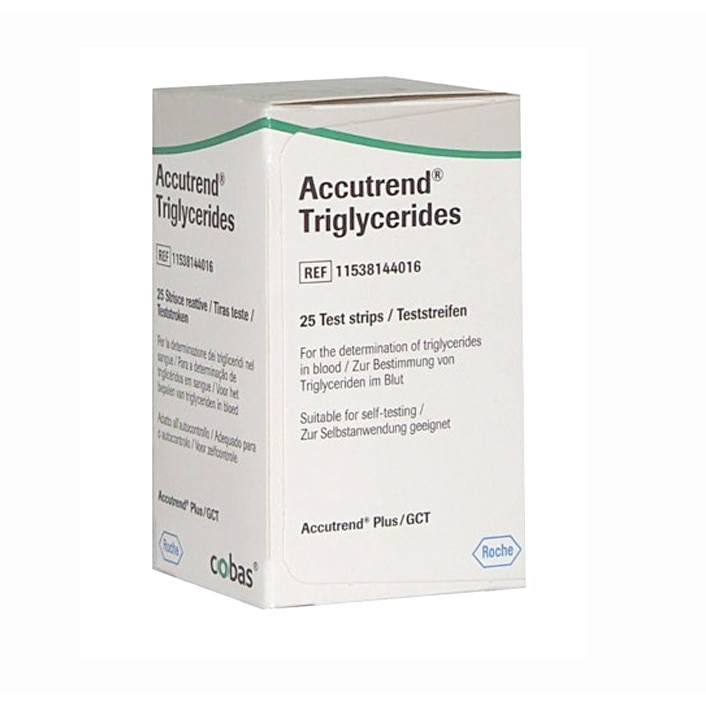 Teste trigliceride pentru Accutrend Plus