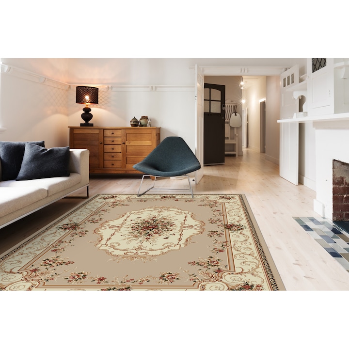 Classic Carpet, Lotos 507, Bézs / Krém, 80x150 cm, 1800 gr/m2, 0,8x1,5 m.