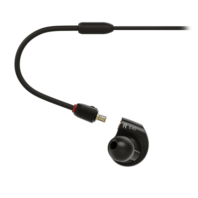 Casti In-Ear pentru Monitorizare Audio-Technica ATH-E40, Negru