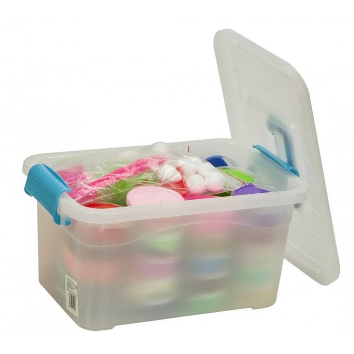 Set 36 culori spuma magica, KIK, Cu accesorii incluse, 36x15g, Multicolor