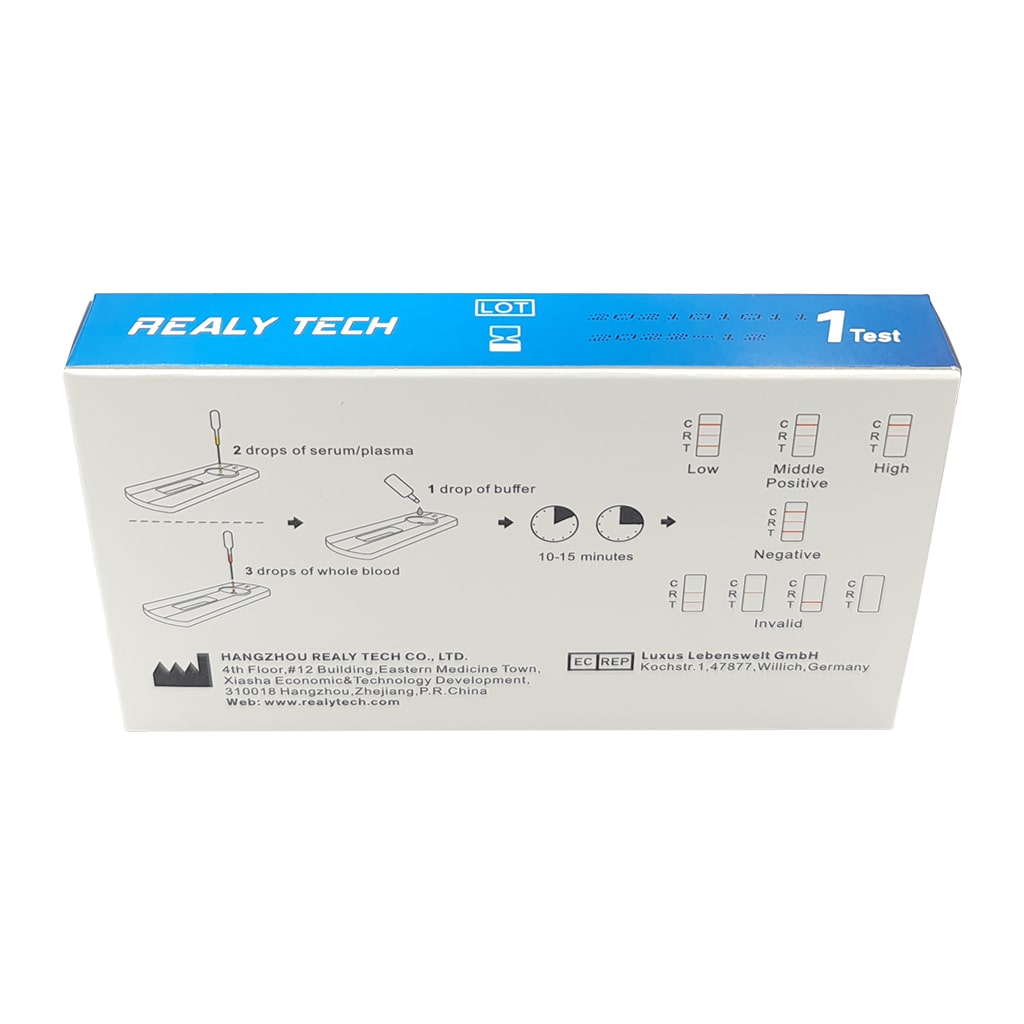 Realy Tech Test Rapid Covid-19 Anticorpi Neutralizanti, dupa vaccinare, Realy Tech ...