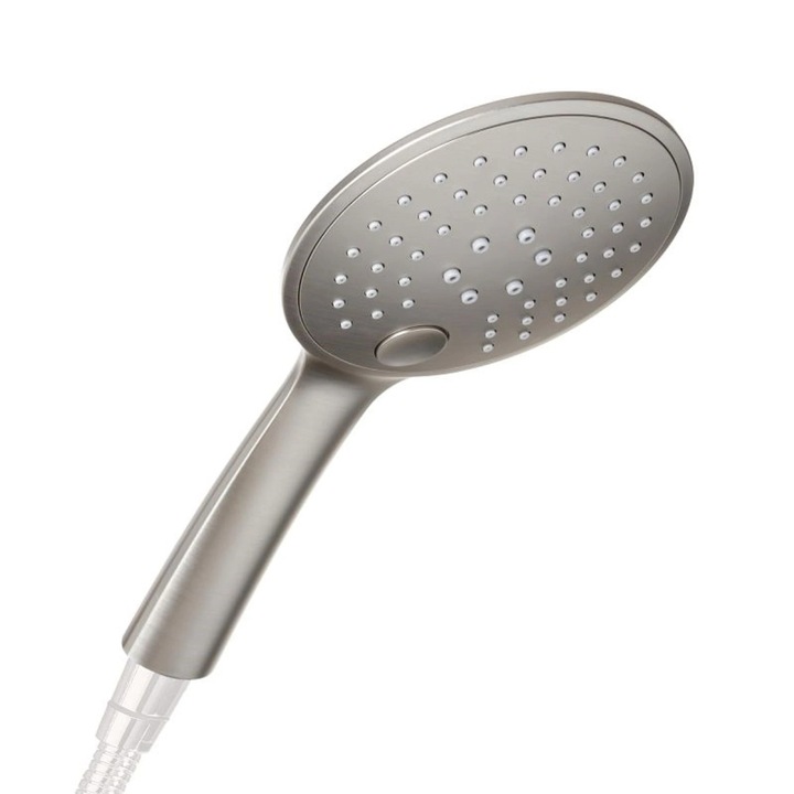 Para dus Roma, 3 functii, satinata, diametru 120 mm