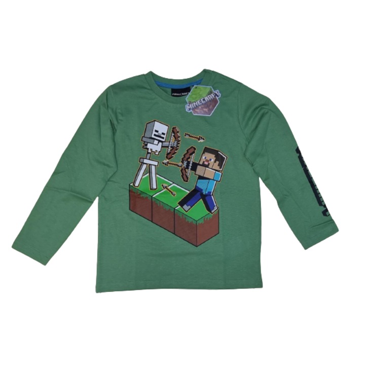 Bluza copii Minecraft Mojang Steve Skeleton