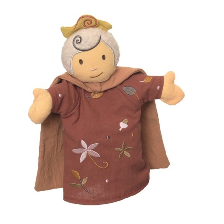Puha kézi bábkirálynő, Egmont Toys, 29 cm