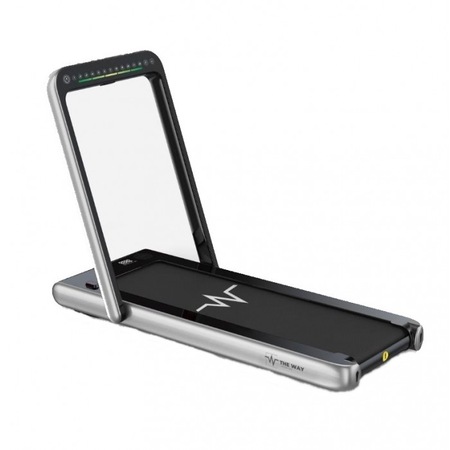 Banda de mers/alergat electrica pliabila, T4000 plus, silver, TheWay Fitness