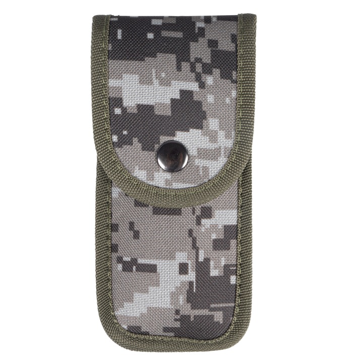 Kit supravietuire cu un cutit de buzunar, Joker, Inox/Plastic, Multicolor