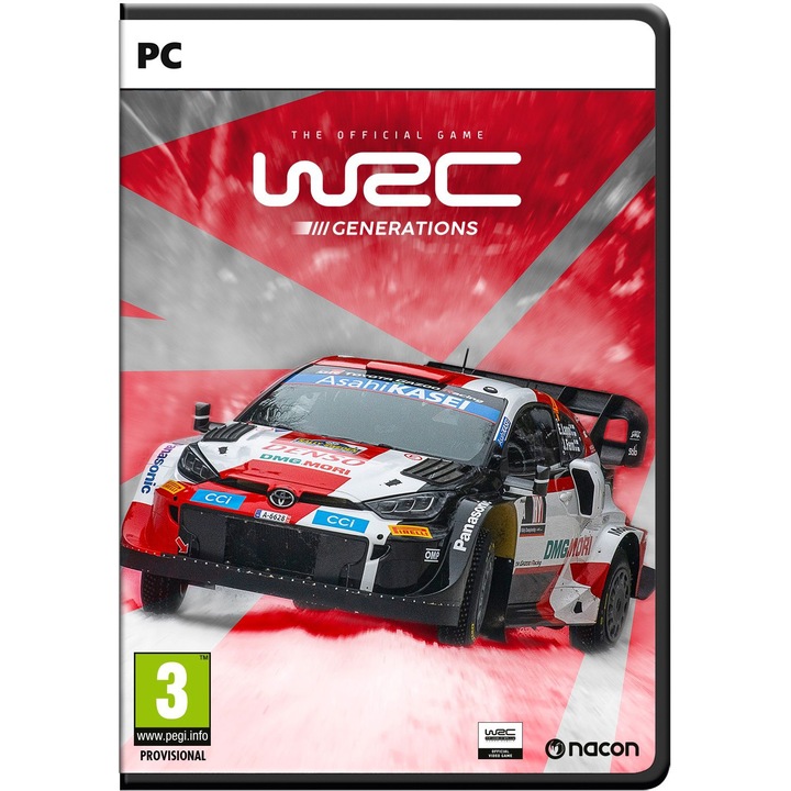 Joc NACON PCS WRC Generations, Nacon, Pentru PC