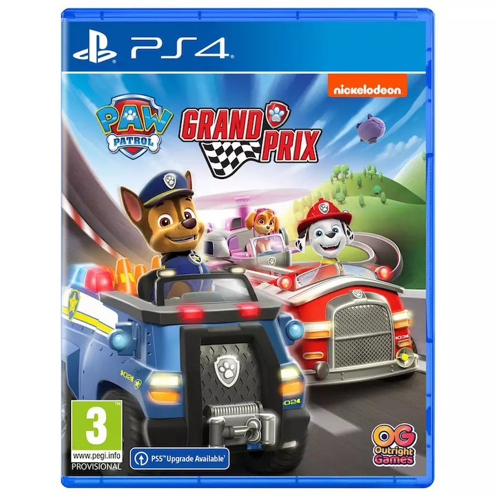 PAW Patrol: Grand Prix PlayStation 4 játékszoftver