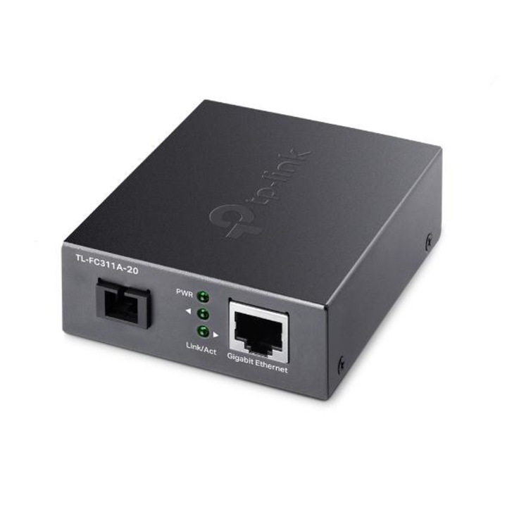 Медиен конвертор TP-LINK Gigabit TL-FC311A-20