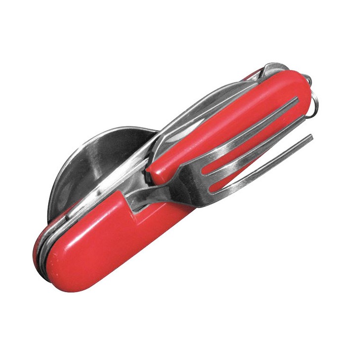 Trusa de scule, BCB, Inox/Plastic, Rosu/Argintiu