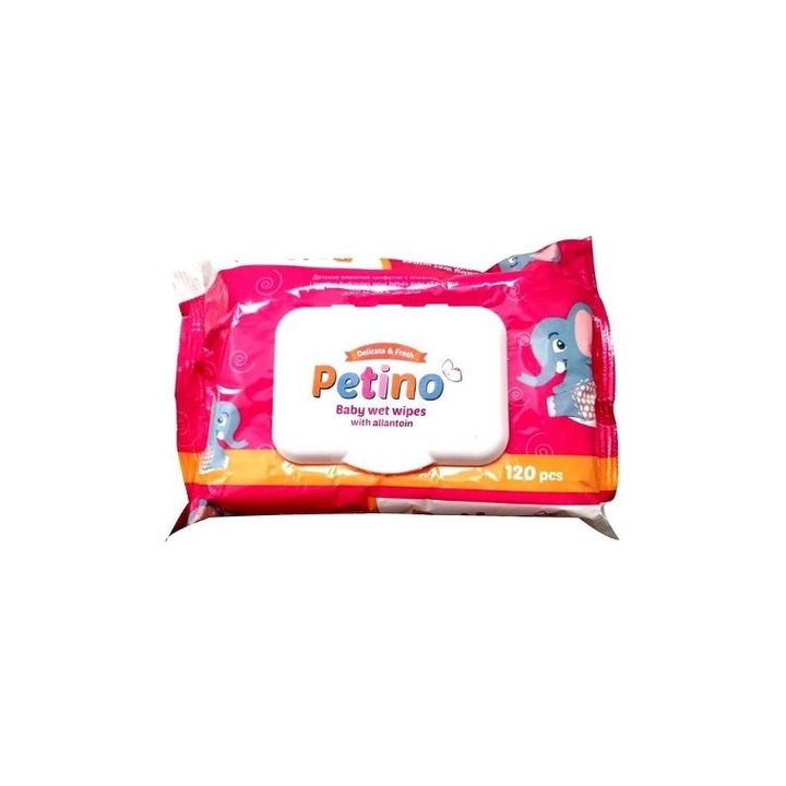 Бебешки мокри кърпички Petino 120 бр