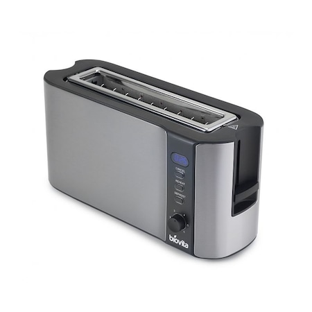 Prajitor de Paine Biovita ELITE-2, din Inox, 1000W, 6 Trepte, Afisaj Digital
